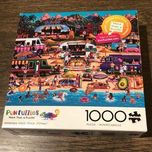 1000 Piece Puzzle Hawaiian Food Truck Festival
